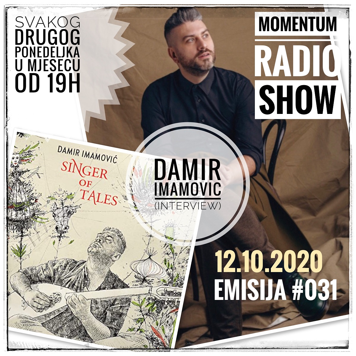 “König der Sevdah-Musik”, Damir Imamovic im Interview (Kralj Sevdaha, Damir Imamovic), intervju 2020